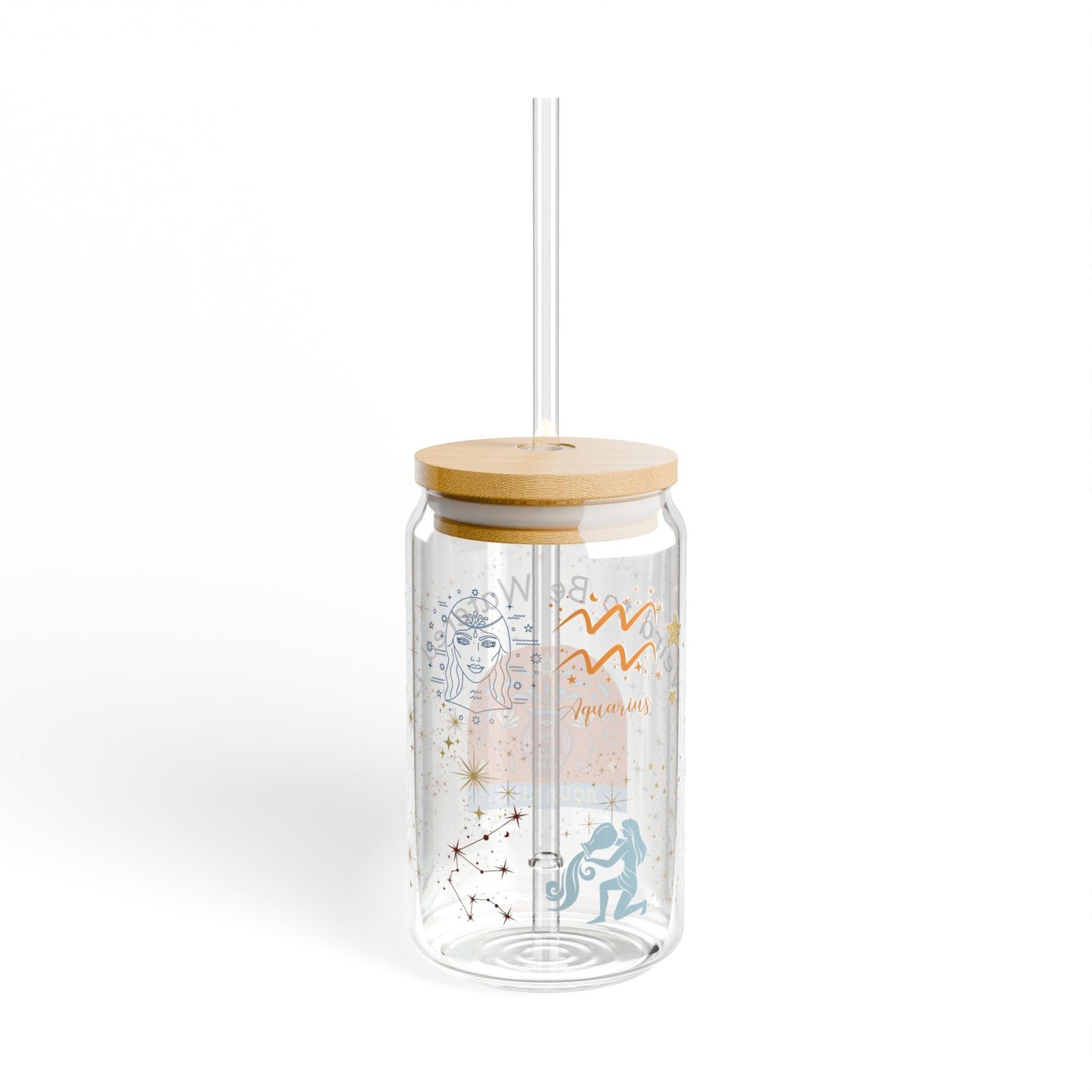 Aquarius 'Too Weird To Be Watered Down' Sipper Glass