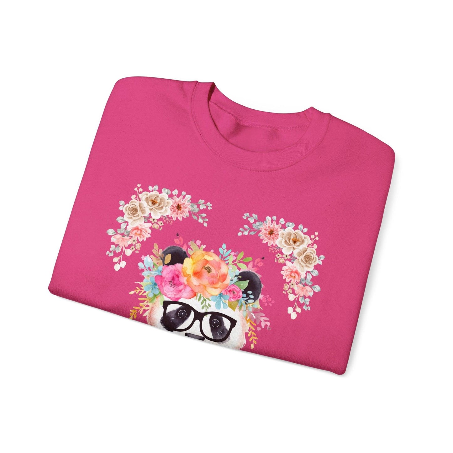 Geeky Goddess Panda Unisex Crewneck Sweatshirt