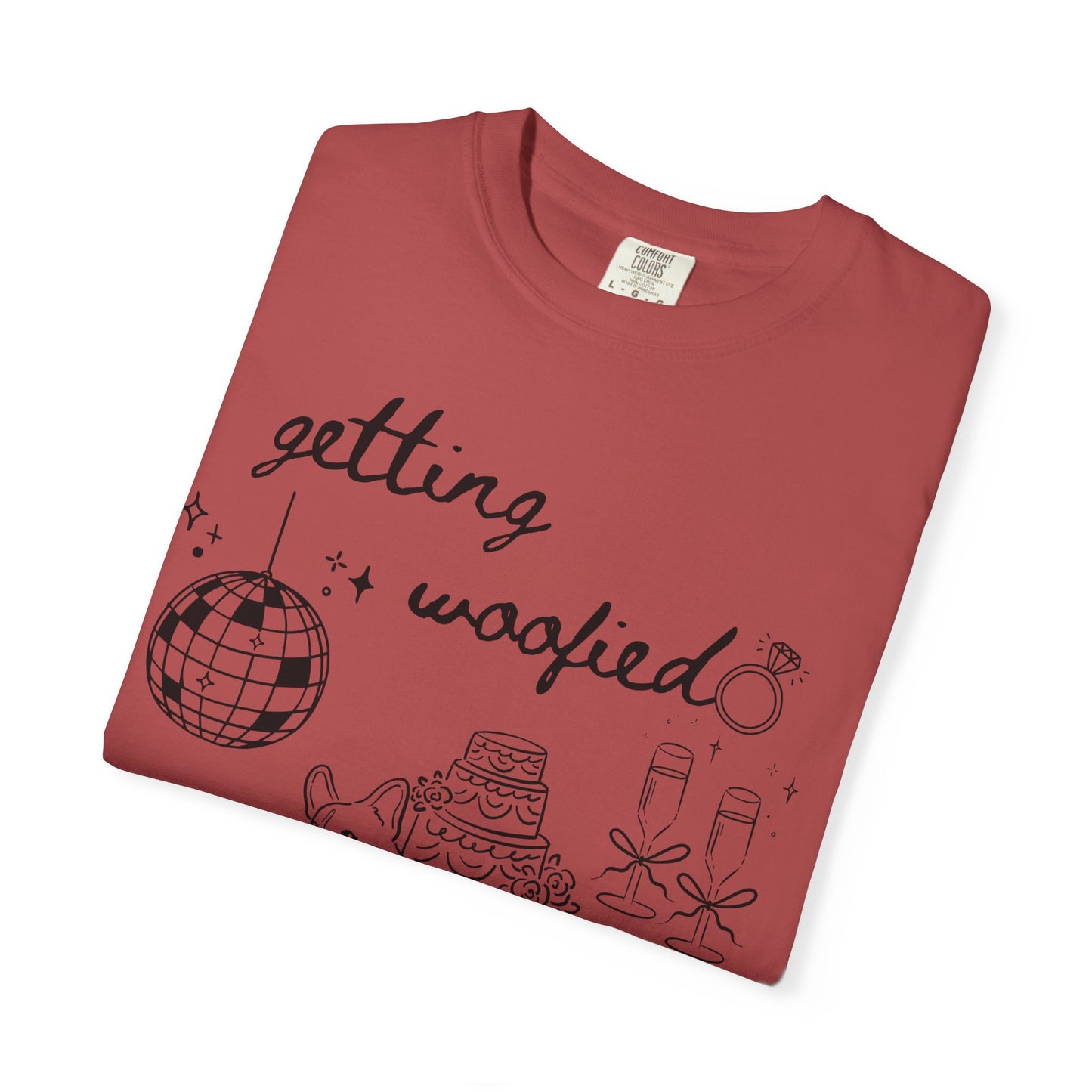 Getting Woofied Bachelorette Shirt Dog Bachelorette Shirt Dog Themed Bach Party Shirts Dog Lovers Wedding Shirts Dog Bridal Party Tees