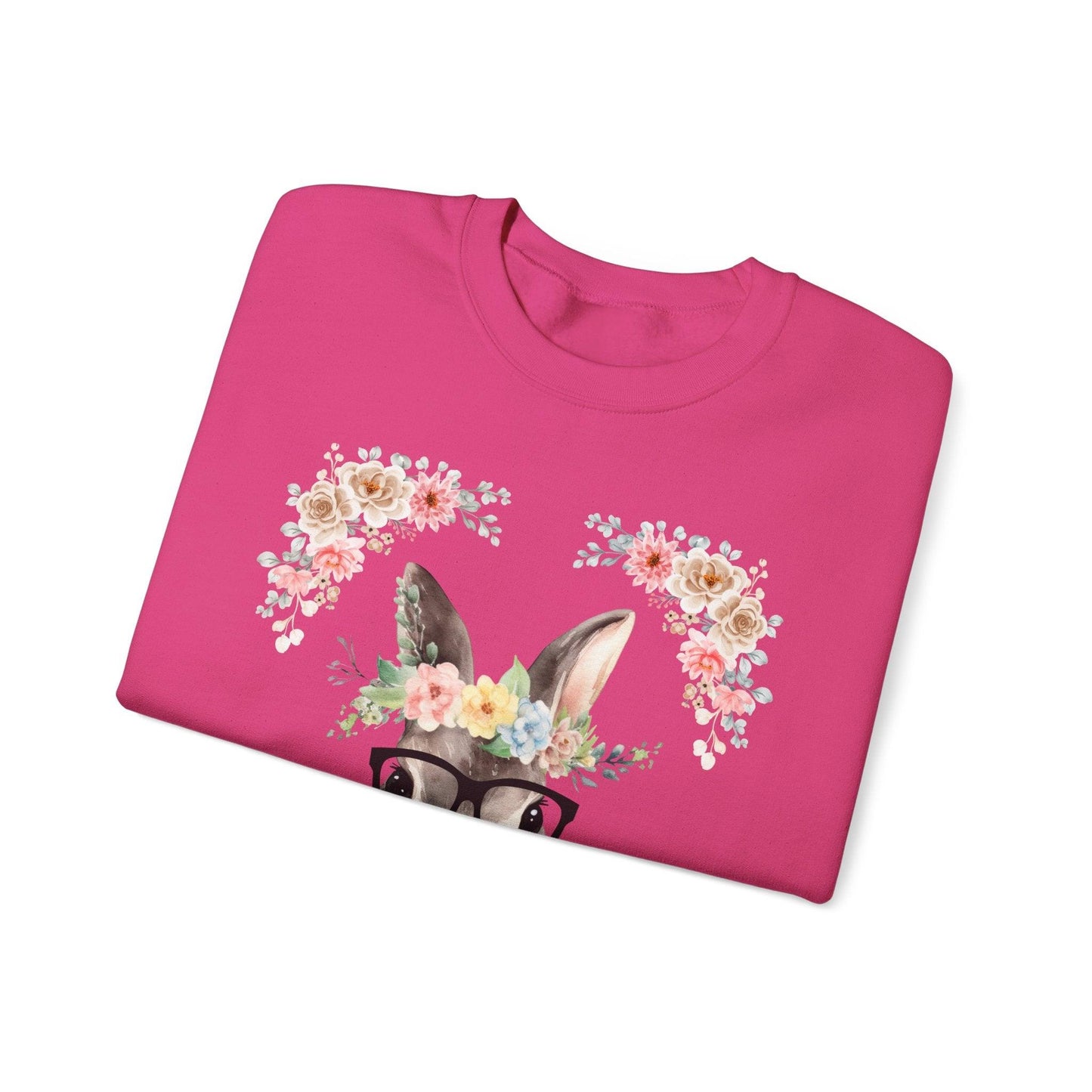 Geeky Goddess Bunny Unisex Crewneck Sweatshirt