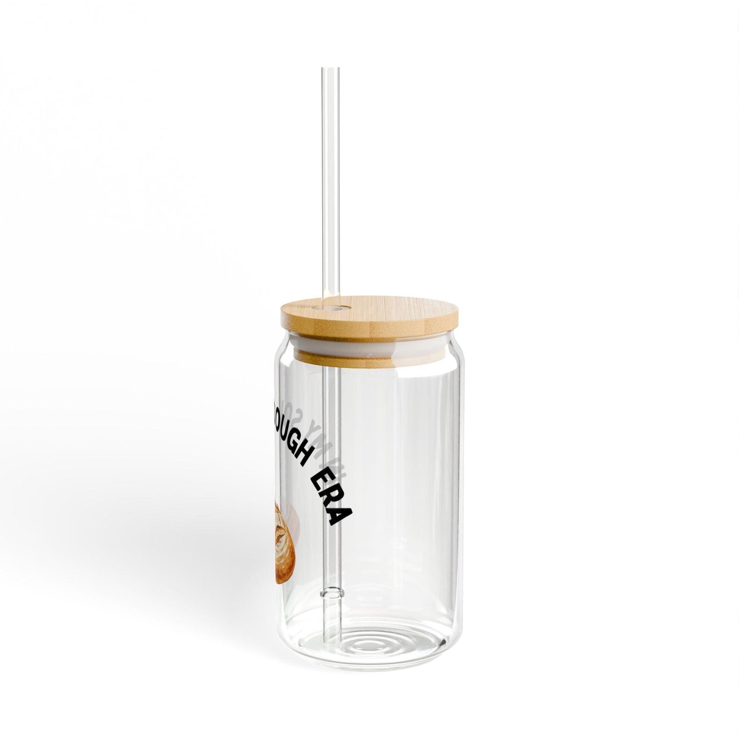 Sourdough Illustration Sipper Glass | 16oz