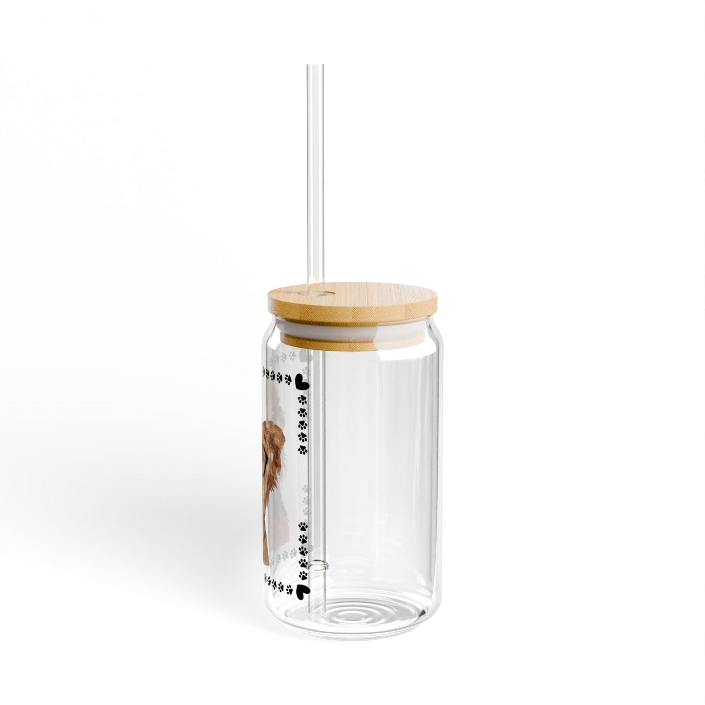 Geeky Good Yorkie Sipper Glass