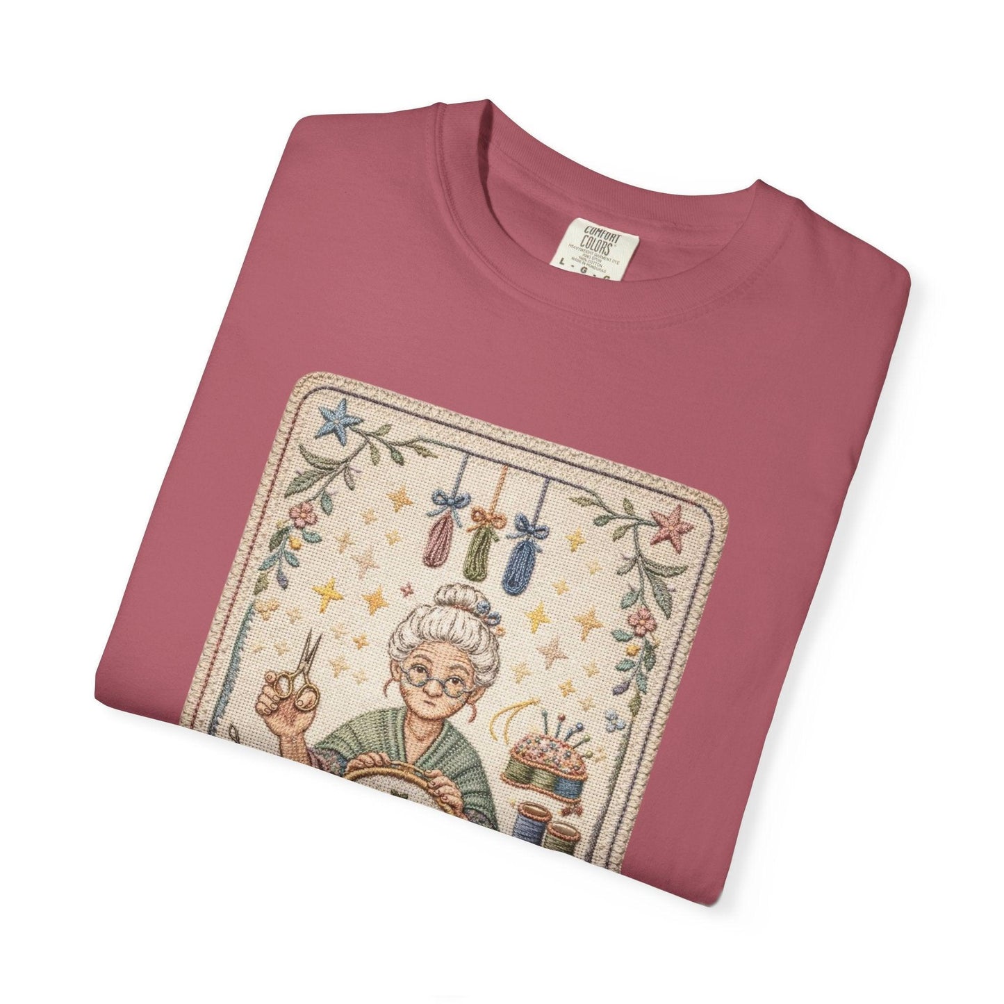 Grandma Hobbies Shirt, Vintage Cross Stitch Tee, Sewing Gift for Her, Embroidery Lover Shirt, Cottagecore Aesthetic