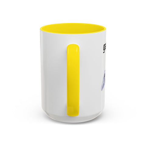 'Game On, Coffee First' Accent Coffee Mug