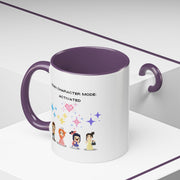 'Main Character Mode: Activated' Accent Coffee Mug