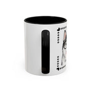 Geeky Good Siberian Husky Accent Coffee Mug