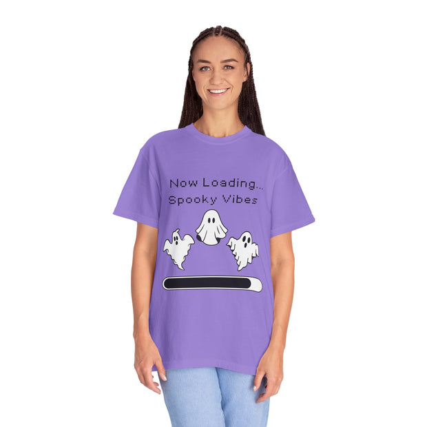 'Now Loading...Spooky Vibes' Unisex T-Shirt