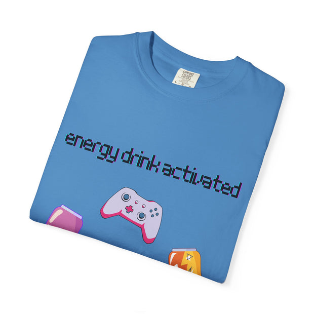'Energy Drink Activated' Gamer Unisex T-Shirt