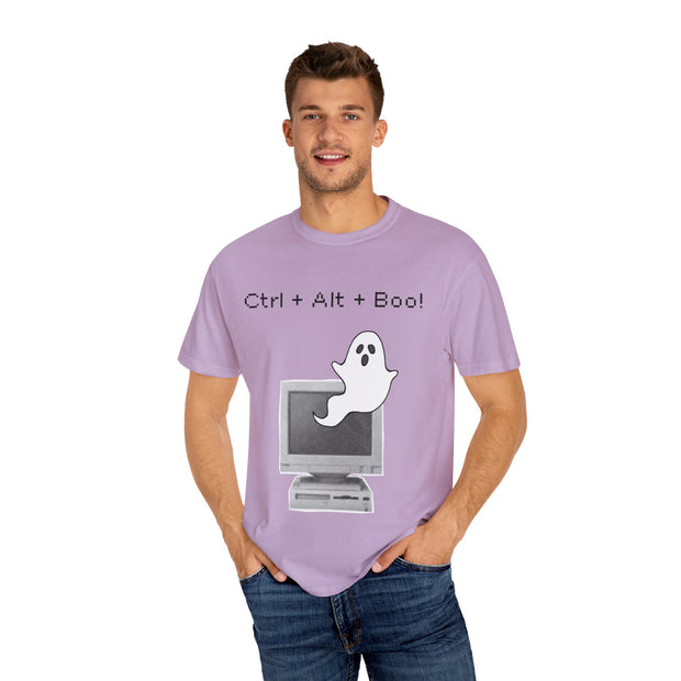 'Ctrl + Alt + Boo!' Unisex T-shirt