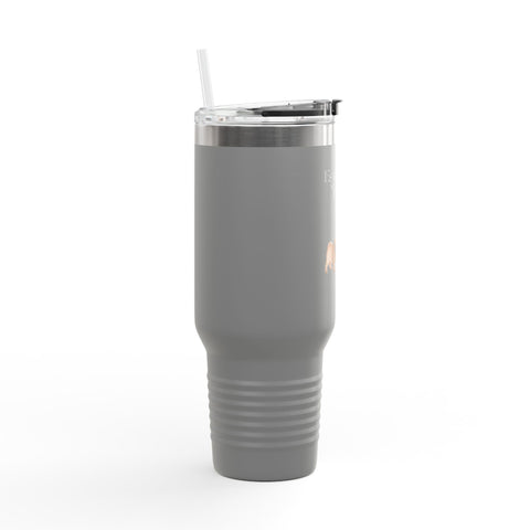 'Espawresso Yourself' Pug Insulated Travel Mug, 40oz