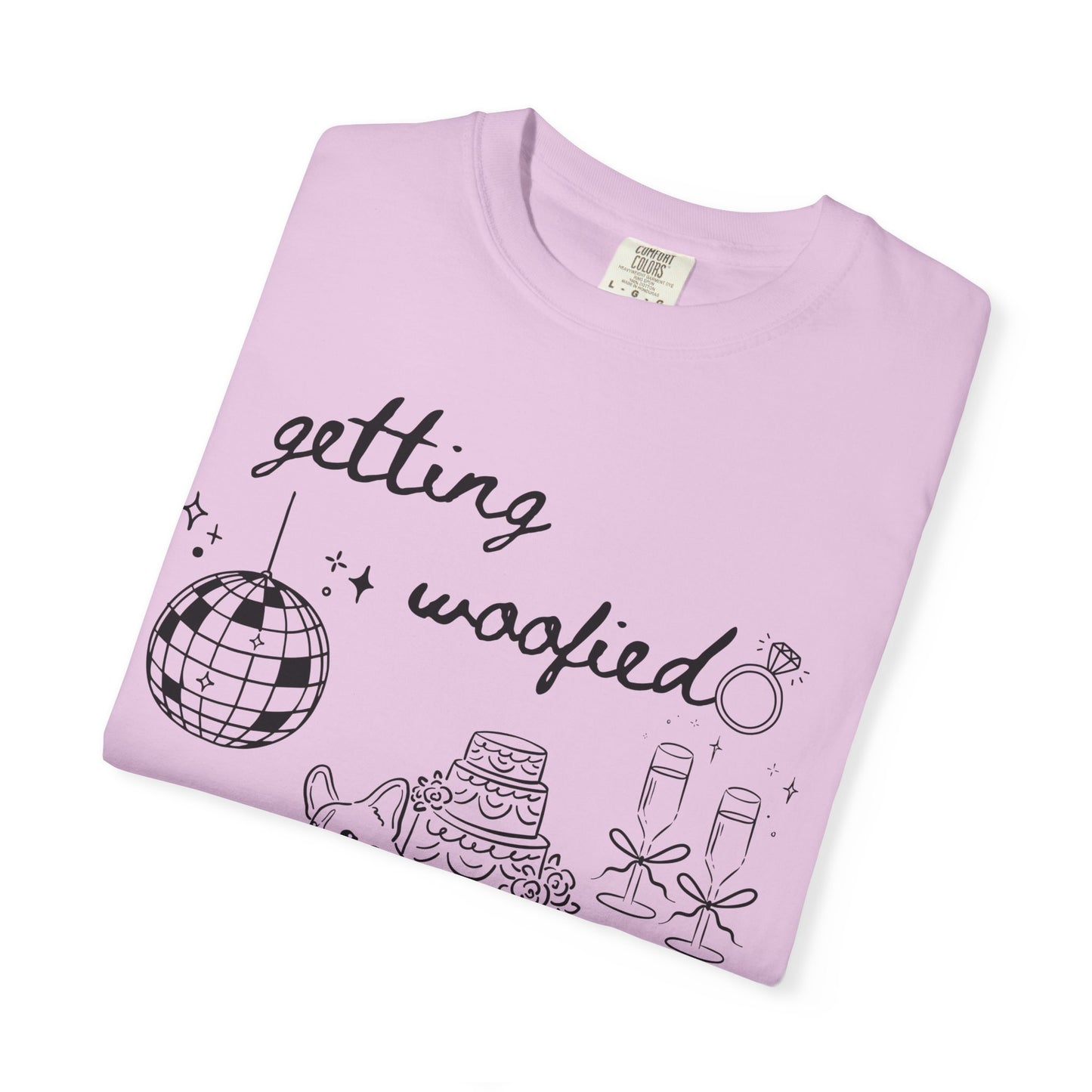 Getting Woofied Bachelorette Shirt Dog Bachelorette Shirt Dog Themed Bach Party Shirts Dog Lovers Wedding Shirts Dog Bridal Party Tees