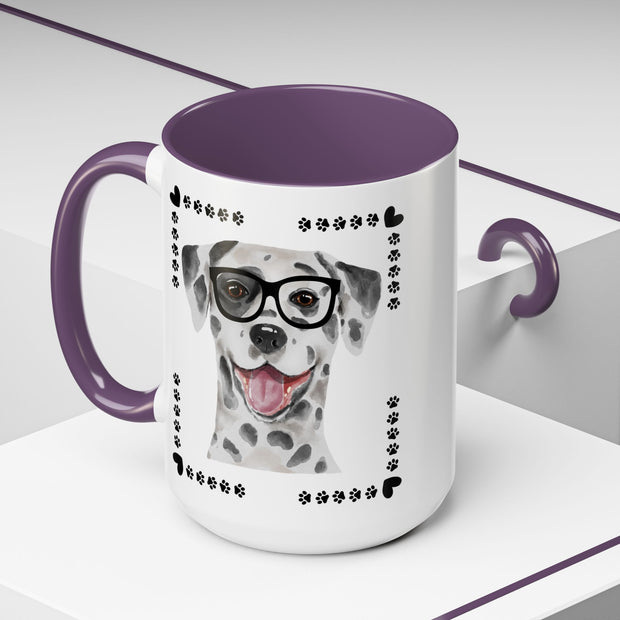 Geeky Good Dalmatian Accent Coffee Mug