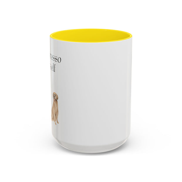'Espawresso Yourself' Golden Retriever Accent Coffee Mug