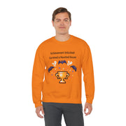 'Achievement Unlocked: Survived A Haunted House' Unisex Crewneck Sweatshirt