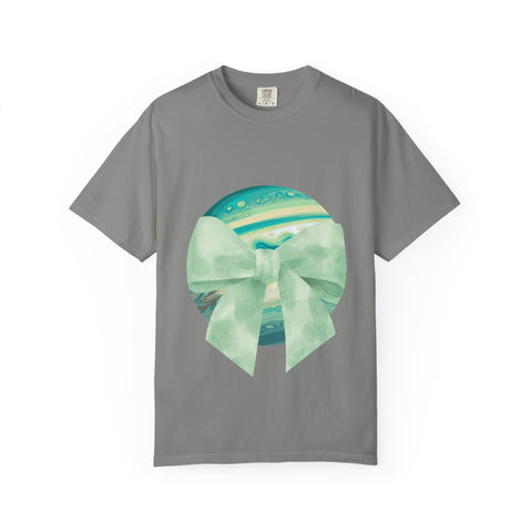 Green Planet Wrapped In A Bow Unisex T-Shirt