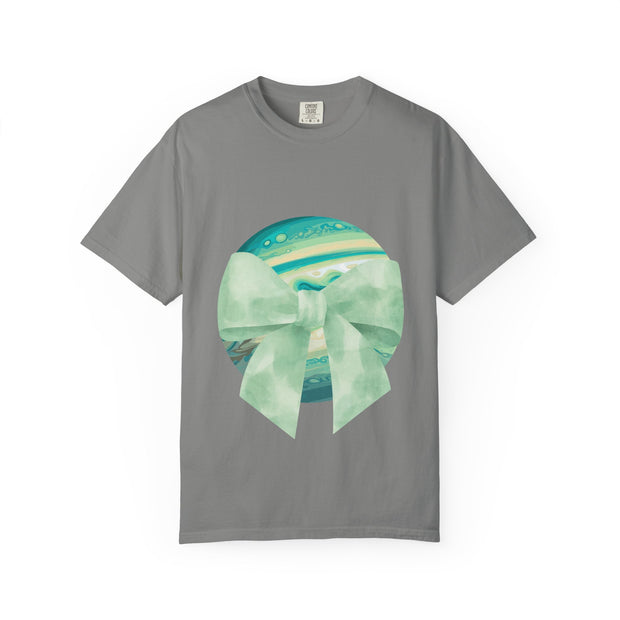 Green Planet Wrapped In A Bow Unisex T-Shirt
