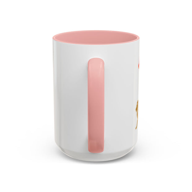 'Leo' Zodiac Accent Coffee Mug