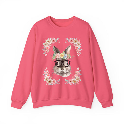 Geeky Goddess Bunny Unisex Crewneck Sweatshirt