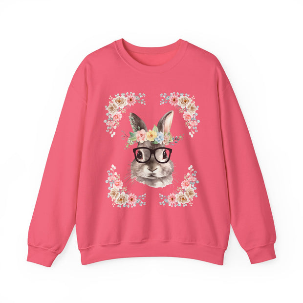 Geeky Goddess Bunny Unisex Crewneck Sweatshirt