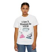 'I Am A Woman In STEM' Scientist Unisex T-shirt