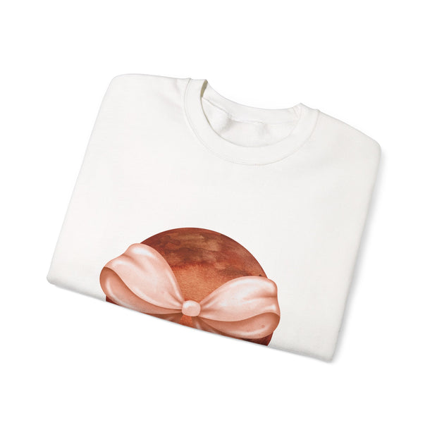 Mars Wrapped In A Bow Unisex Crewneck Sweatshirt