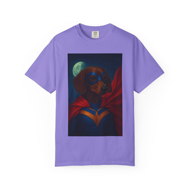 Superhero Dachshund T-shirt