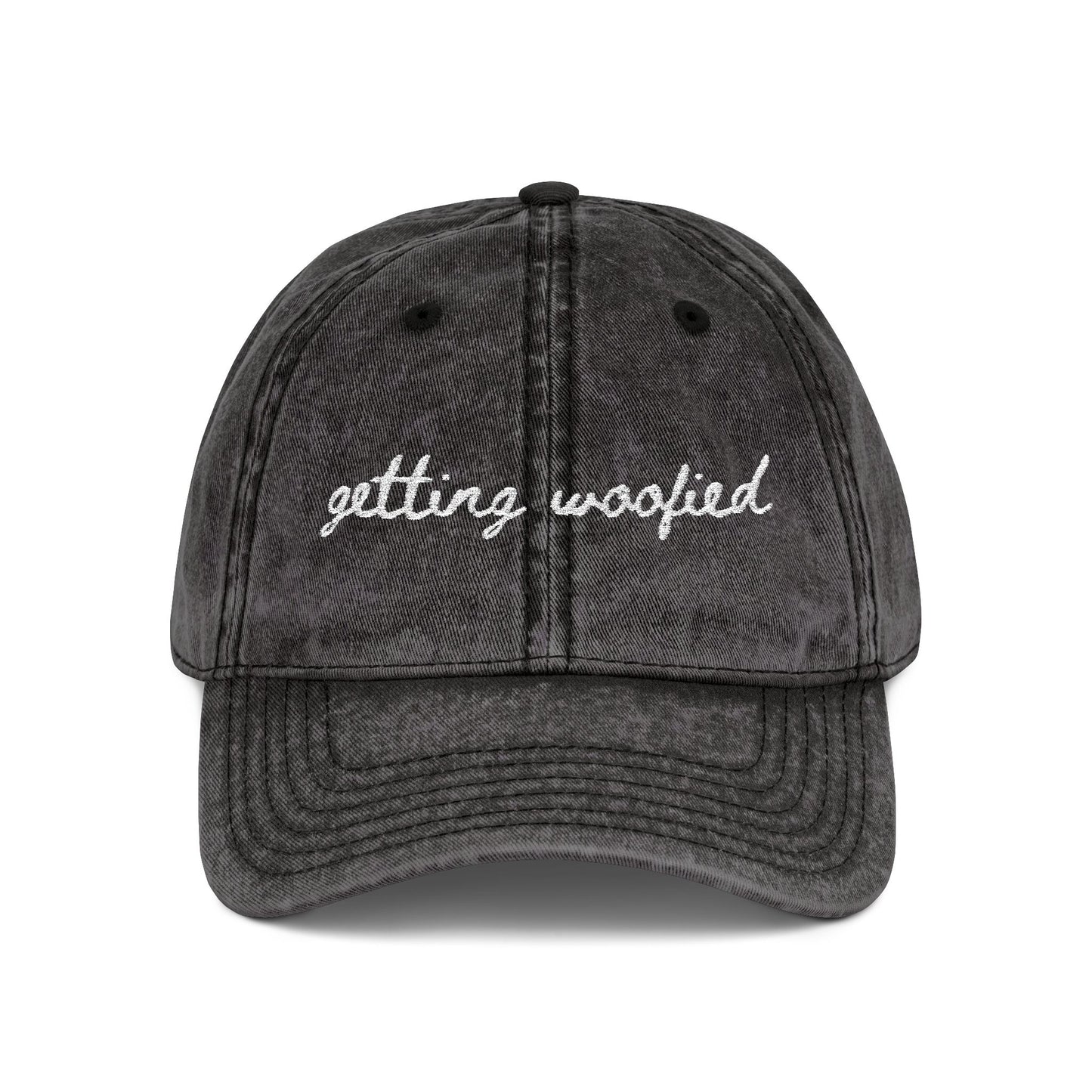Getting Woofied Bachelorette Embroidered Hat Dog Bachelorette Hat Dog Themed Bach Party Hats Dog Lovers Wedding Shirts Dog Bridal Party Hats