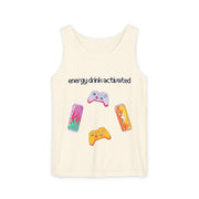 'Energy Drink Activated' Gamer Unisex Tank Top