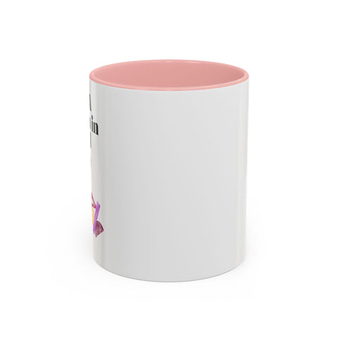'I Am A Woman In STEM' Accent Coffee Mug