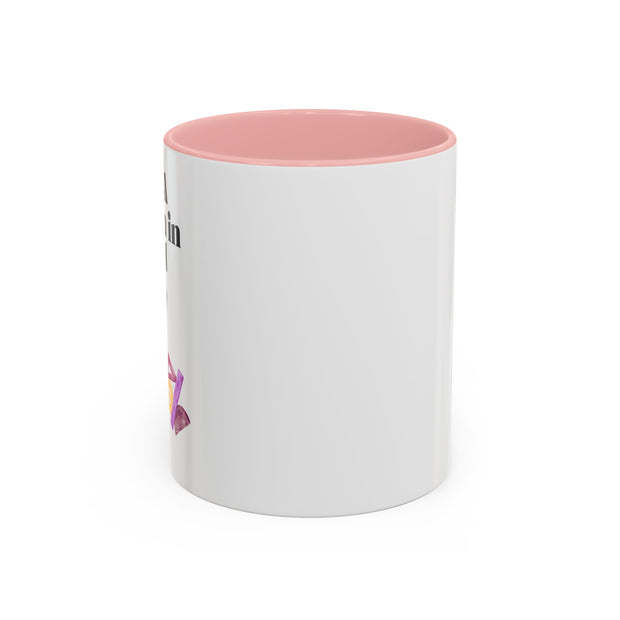 'I Am A Woman In STEM' Accent Coffee Mug