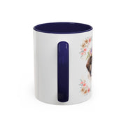 Geeky Goddess Saint Bernard Accent Coffee Mug