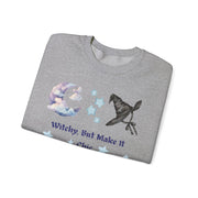 'Witchy, But Make It Cute' Unisex Crewneck Sweatshirt