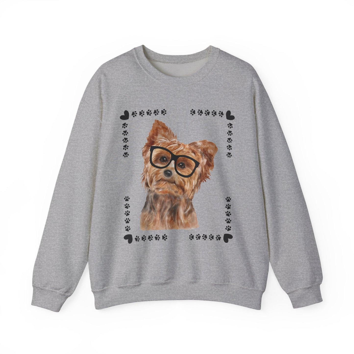 Geeky Good Yorkie Crewneck Sweatshirt