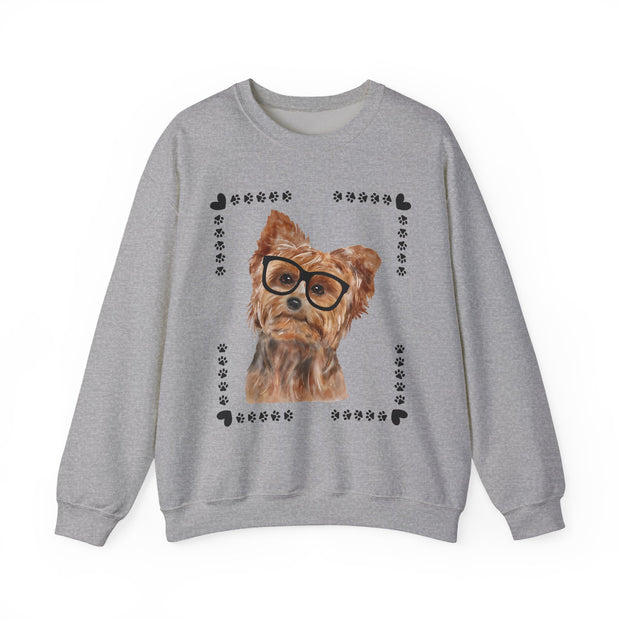 Geeky Good Yorkie Crewneck Sweatshirt