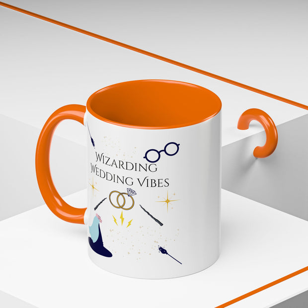 'Wizarding Wedding Vibes' Accent Coffee Mug