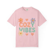Cozy Vibes T-shirt - Unisex Garment-Dyed