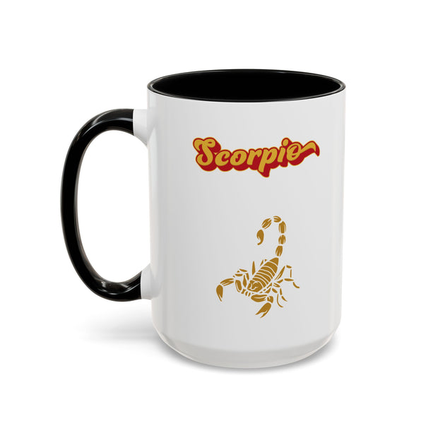 'Scorpio' Accent Coffee Mug