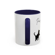 'Paws and Reflect' Cats Accent Coffee Mug