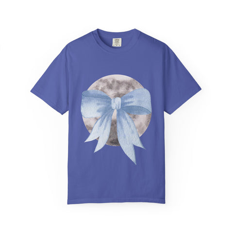 Moon Wrapped In Bow Unisex T-Shirt