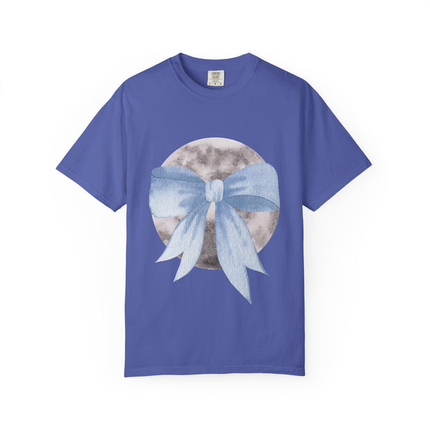 Moon Wrapped In Bow Unisex T-Shirt