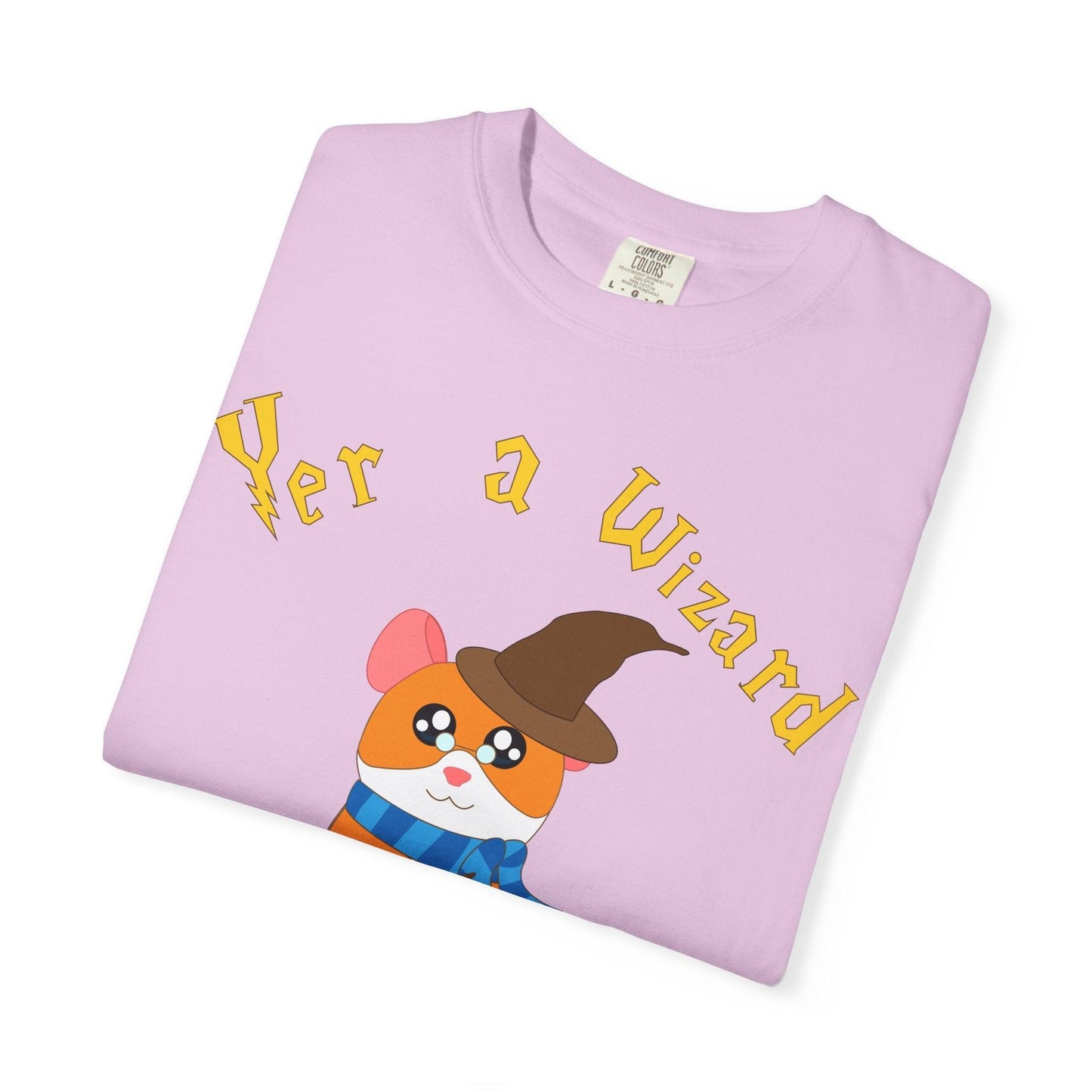 Hammy the Wizard Hamster T-Shirt | Cute Wizard Hamster Illustration