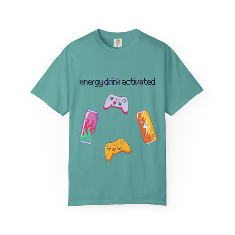 'Energy Drink Activated' Gamer Unisex T-Shirt