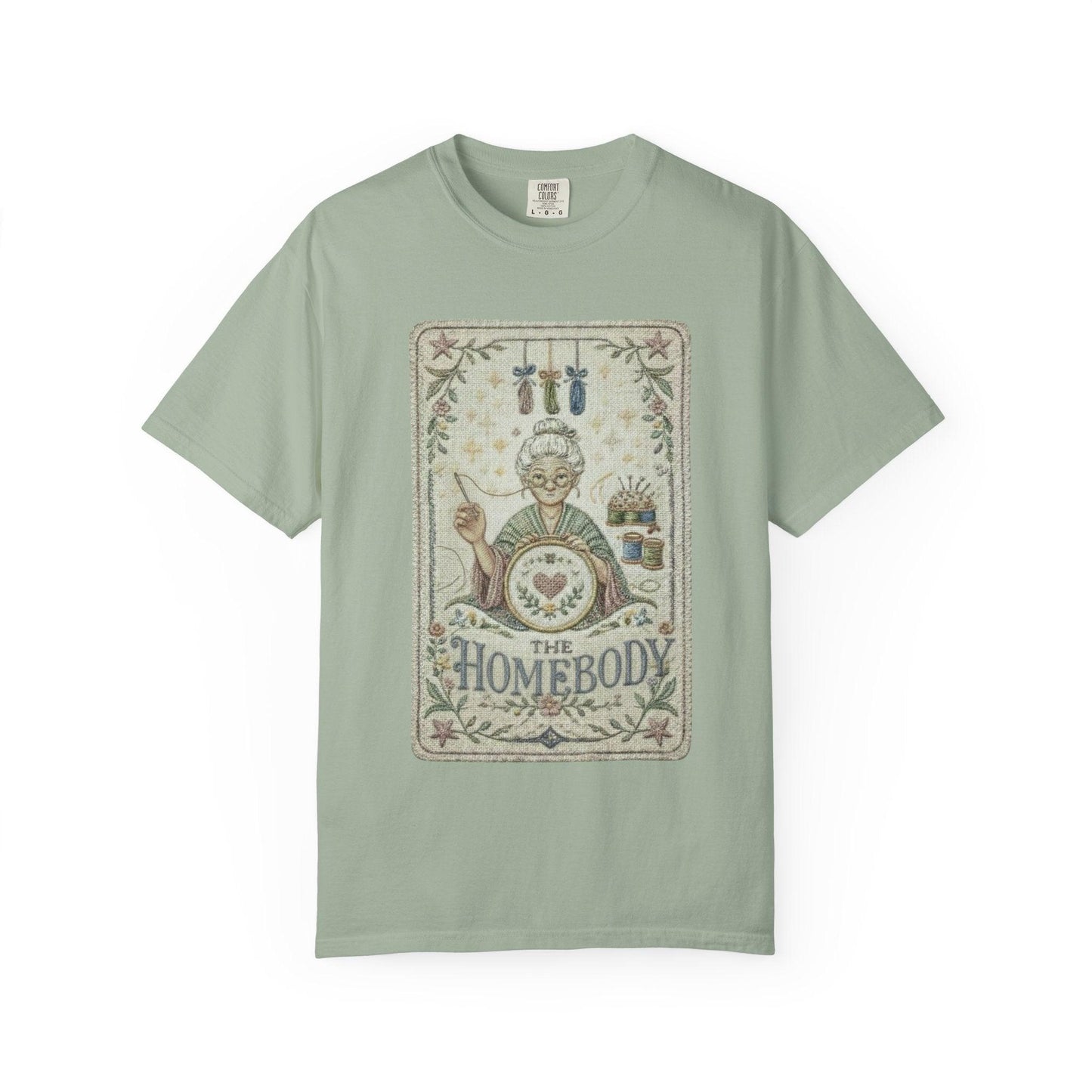 The Homebody Illustration T-shirt | Cozy Vintage Home Cooking Design