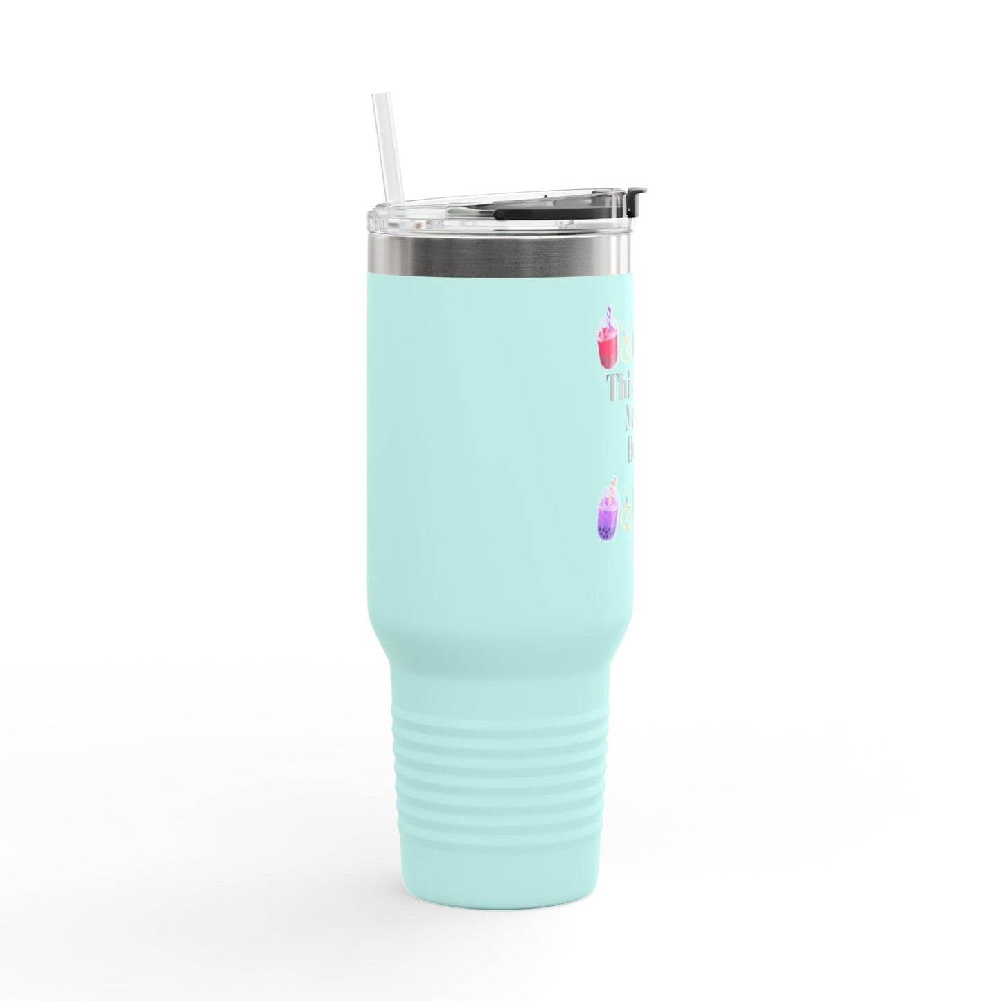 'This Bride Needs Boba' Insulated Travel Mug, 40oz