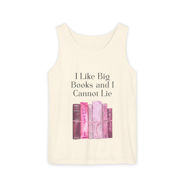 'I Like Big Books and I Cannot Lie" Unisex Tank Top