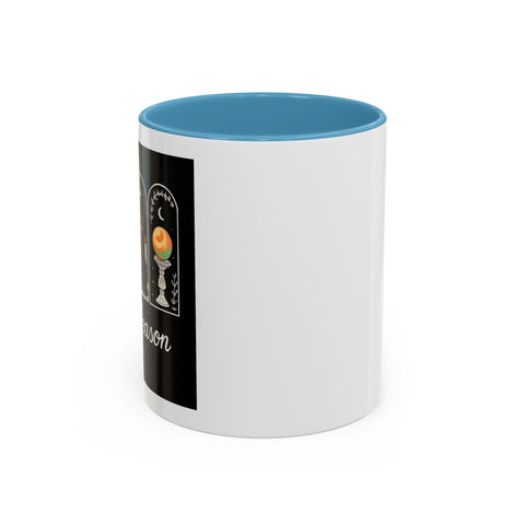 Spooky Season Yorkie Accent Coffee Mug