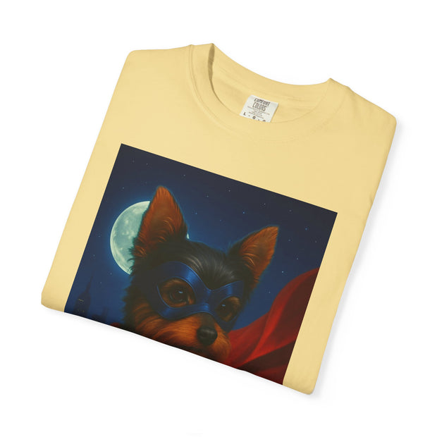Superhero Yorkie T-shirt