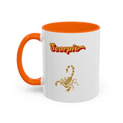 'Scorpio' Accent Coffee Mug