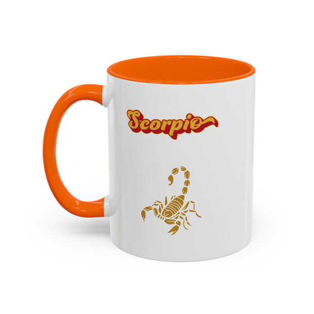 'Scorpio' Accent Coffee Mug