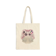 Gamer Bride Cotton Canvas Tote Bag